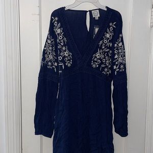 Francesca’s V neck tunic dress